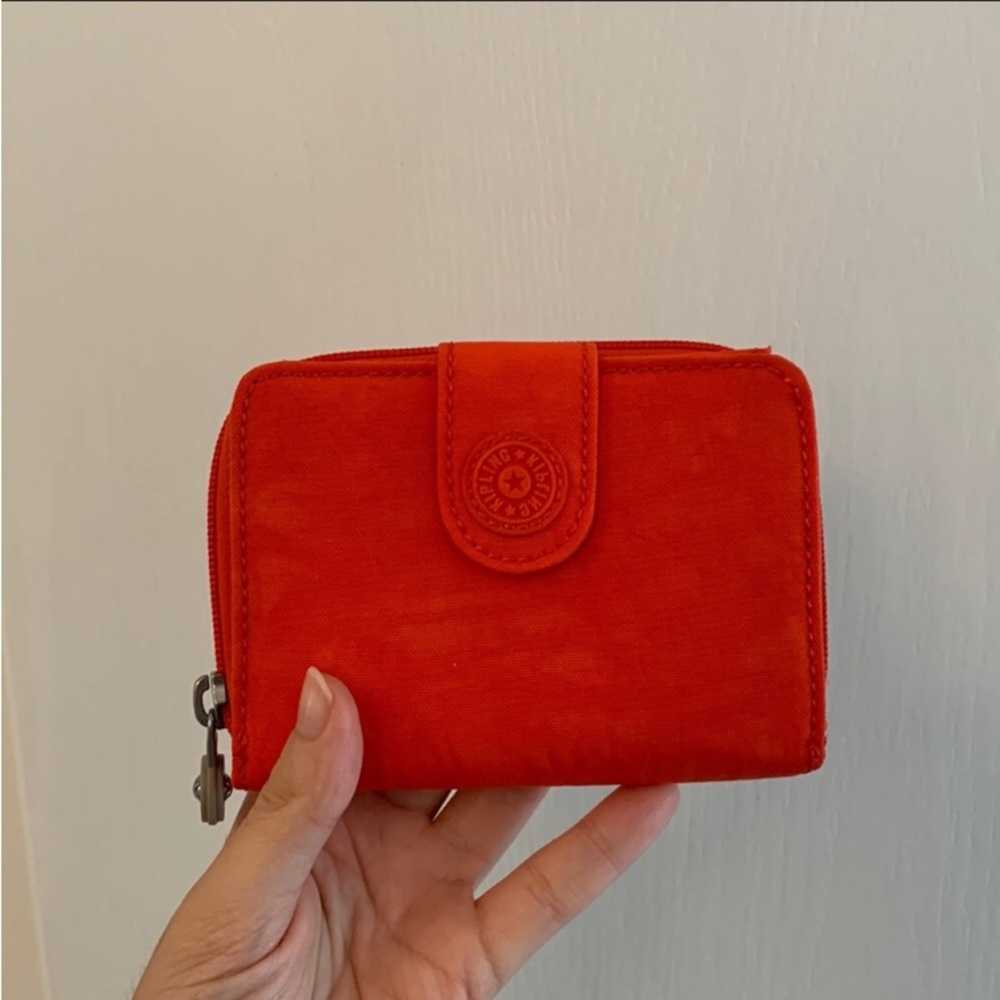 Kipling Orange Compact Wallet